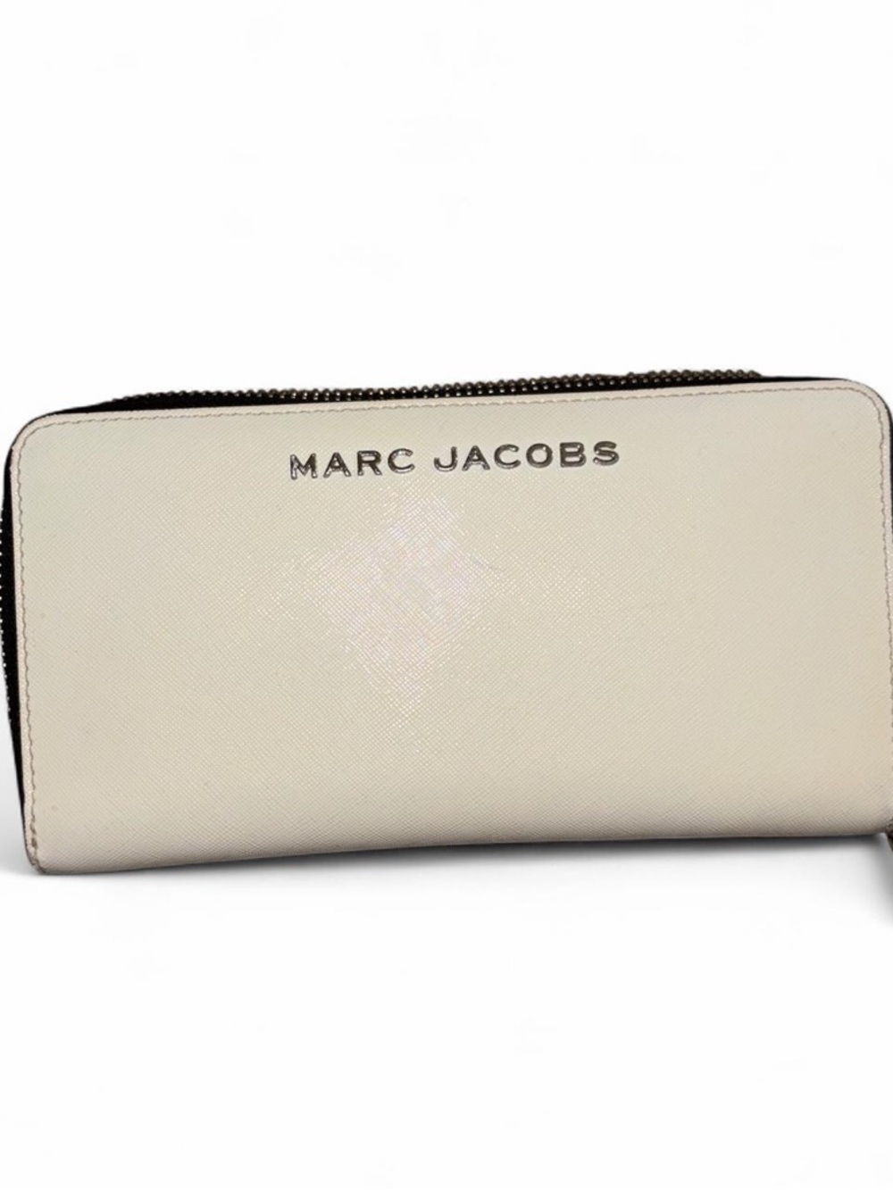 Marc Jacobs Cream Zip Wallet